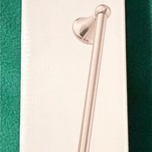 Elegant Silver Towel Bar